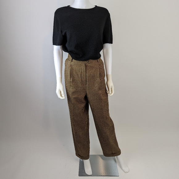 Lauren Ralph Lauren Houndstooth Pleated 